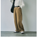コーデュロイカーブパンツ