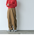 コーデュロイカーブパンツ