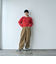 コーデュロイカーブパンツ