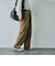 コーデュロイカーブパンツ