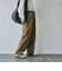 コーデュロイカーブパンツ