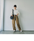 コーデュロイカーブパンツ
