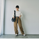 コーデュロイカーブパンツ
