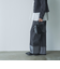 ロールアップワイドデニムパンツ
