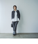 ロールアップワイドデニムパンツ