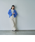 ロールアップワイドデニムパンツ