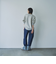 ロールアップワイドデニムパンツ