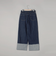 ロールアップワイドデニムパンツ