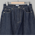 ロールアップワイドデニムパンツ