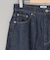 ロールアップワイドデニムパンツ