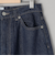 ロールアップワイドデニムパンツ