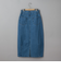 カーブデニムスカート