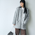 【着疲れしにくい大人上品ニットアウター】ブークレプレーティングアウターカーディガン（WEB限定カラー）