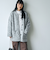 【着疲れしにくい大人上品ニットアウター】ブークレプレーティングアウターカーディガン（WEB限定カラー）
