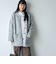 【着疲れしにくい大人上品ニットアウター】ブークレプレーティングアウターカーディガン（WEB限定カラー）