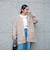【着疲れしにくい大人上品ニットアウター】ブークレプレーティングアウターカーディガン（WEB限定カラー）