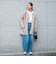 【着疲れしにくい大人上品ニットアウター】ブークレプレーティングアウターカーディガン（WEB限定カラー）
