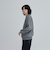メランジクルーネックニット