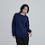 メランジクルーネックニット