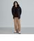 ウォッシュドストレッチワイドチノパンツ