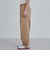ウォッシュドストレッチワイドチノパンツ