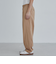 ウォッシュドストレッチワイドチノパンツ