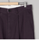ウォッシュドストレッチワイドチノパンツ