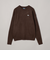 垢抜け ワンポイントニット/Penneys（ぺニーズ）別注シャギークルーネックニット