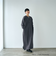 YALE別注ロゴプリントハーフジップワンピース