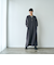 YALE別注ロゴプリントハーフジップワンピース