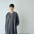 YALE別注ロゴプリントハーフジップワンピース