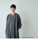 YALE別注ロゴプリントハーフジップワンピース