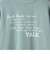 YALE別注ロゴプリントハーフジップワンピース