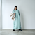 YALE別注ロゴプリントハーフジップワンピース