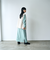 YALE別注ロゴプリントハーフジップワンピース