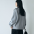 起毛アゼ編みVネックニットカーディガン