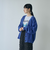 起毛アゼ編みVネックニットカーディガン