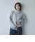 ウールミックスカノコハイネックニット