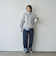 ウールミックスカノコハイネックニット