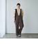 ウールミックスカノコハイネックニット