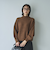 ウールミックスカノコハイネックニット