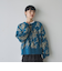 【ふんわりルーズなイマドキニット】ニュアンスフラワージャガードニット