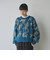 【ふんわりルーズなイマドキニット】ニュアンスフラワージャガードニット
