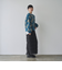 【ふんわりルーズなイマドキニット】ニュアンスフラワージャガードニット