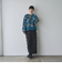 【ふんわりルーズなイマドキニット】ニュアンスフラワージャガードニット