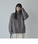 パッチワーククルーネックニット