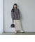パッチワーククルーネックニット