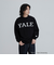 YALE別注ロゴクルーネックニット