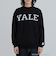 YALE別注ロゴクルーネックニット