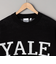 YALE別注ロゴクルーネックニット